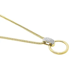 Histoire d'Or Collier Jazmine Jaune Diamant Blanc Discount