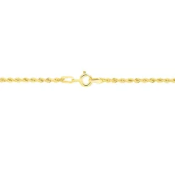Histoire d'Or Collier Jerry Danilo Maille Corde Or Jaune