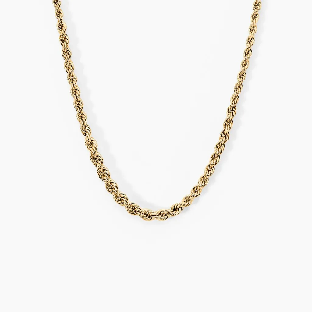Histoire d'Or Collier Jerry Maille Corde Or Jaune