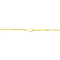 Histoire d'Or Collier Jerry Maille Corde Or Jaune