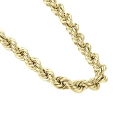 Histoire d'Or Collier Jerry Maille Corde or jaune Sale