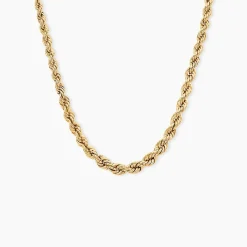 Histoire d'Or Collier Jerry Maille Corde Or Jaune Discount