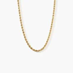 Histoire d'Or Collier Jerry Maille Corde or jaune