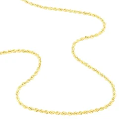 Histoire d'Or Collier Jerry Maille Corde or jaune