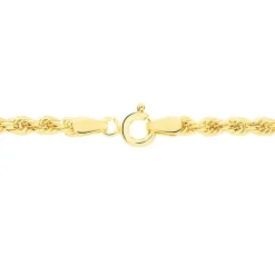 Histoire d'Or Collier Jerry Maille Corde or jaune