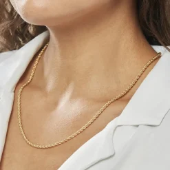 Histoire d'Or Collier Jerry Or Jaune Maille Corde Online