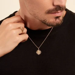 Histoire d'Or Collier Jet Plaqué Or Jaune New