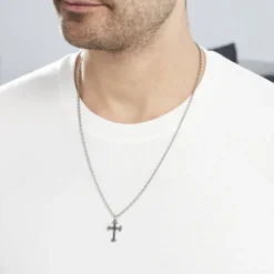 Histoire d'Or Collier Jodoc Acier Blanc Online