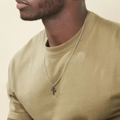 Histoire d'Or Collier Jodoc Acier Blanc Online