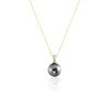 Histoire d'Or Collier Jodocus Or Jaune Perle De Tahiti Oxyde Zirconium Outlet
