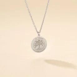 Histoire d'Or Collier Jollene Argent Blanc New