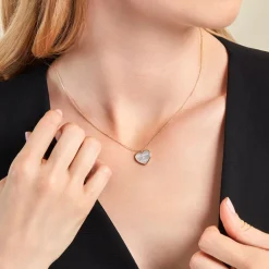 Histoire d'Or Collier Josine Or Jaune Nacre Outlet