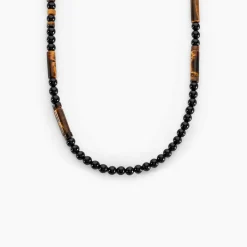 JOURDAN Collier Jaycob Autres Noir Agate Quartz Online