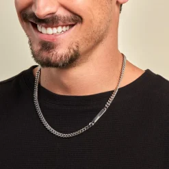 JOURDAN Collier Olympe Acier Blanc Sale