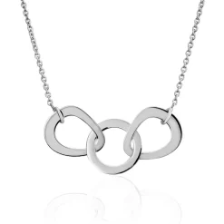 Histoire d'Or Collier Joy Argent Blanc Online