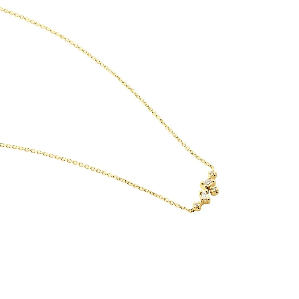 Histoire d'Or Collier Joy or jaune diamant Outlet