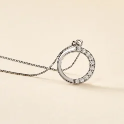 Histoire d'Or Collier Kéa Argent Blanc Oxyde De Zirconium Clearance