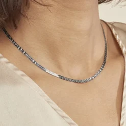 Histoire d'Or Collier Kalyane Argent Bicolore Outlet