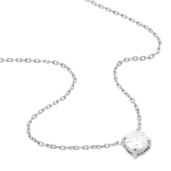 Histoire d'Or Collier Kariane Argent Blanc Oxyde De Zirconium Discount