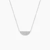 Histoire d'Or Collier Katia Argent Blanc Oxyde De Zirconium Best