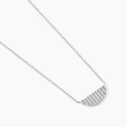 Histoire d'Or Collier Katia Argent Blanc Oxyde De Zirconium Best