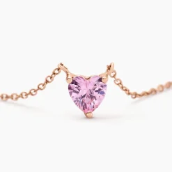 Histoire d'Or Collier Kelvyn Argent Rose Oxyde De Zirconium argent rose oxyde rose New