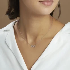 Histoire d'Or Collier Klothilda De Zirconium or blanc oxyde New