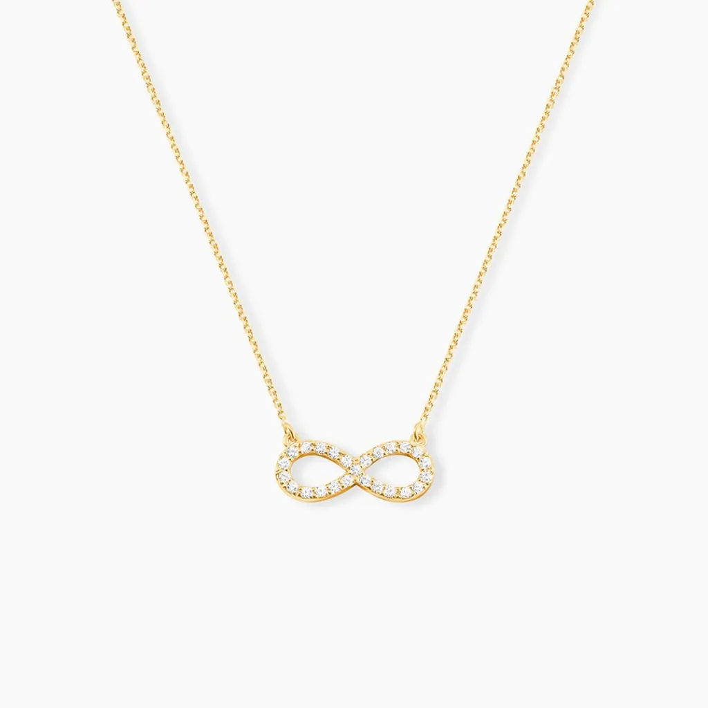 Histoire d'Or Collier Klothilda De Zirconium or jaune oxyde