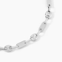 Histoire d'Or Collier Kobe Acier Blanc Hot