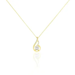 Histoire d'Or Collier Koline Or Jaune Oxyde De Zirconium Online