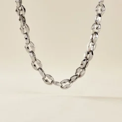 Histoire d'Or Collier Kresten Acier Argenté Outlet