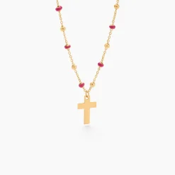 Histoire d'Or Collier Krystle Or Jaune Sale