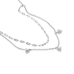 Histoire d'Or Collier Laetita Argent Oxyde Hot