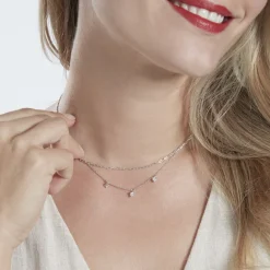 Histoire d'Or Collier Laetita Argent Oxyde Hot