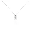Histoire d'Or Collier Laig Argent Blanc Oxyde De Zirconium Best