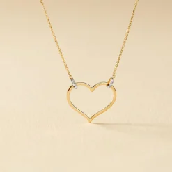 Histoire d'Or Collier Laila or jaune diamant New