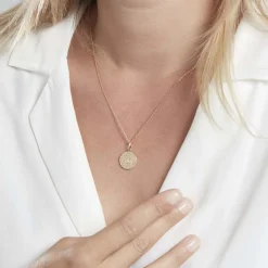 Histoire d'Or Collier Laurina Plaqué Or Jaune Oxyde De Zirconium New