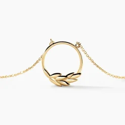 Histoire d'Or Collier Leafora Or Jaune Discount