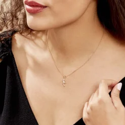 Histoire d'Or Collier Lehar Plaqué Or Oxyde