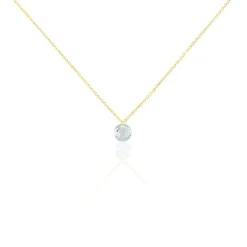 Histoire d'Or Collier Les Audacieuses Or Jaune Topaze or jaune topaze azur Outlet