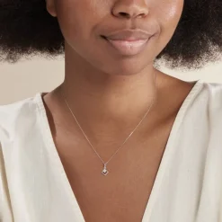 Histoire d'Or Collier Liana Or Blanc Diamant Clearance