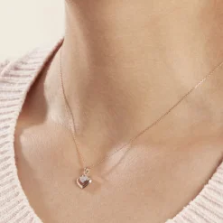 Histoire d'Or Collier Liana Or Rose Diamant Outlet