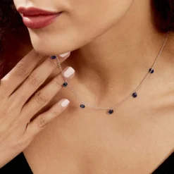 Histoire d'Or Collier Lidiwine Argent Blanc Oxyde Online