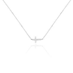 Histoire d'Or Collier Like A Virgin De Zirconium or blanc oxyde Online
