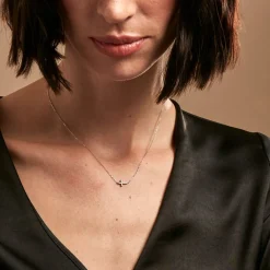 Histoire d'Or Collier Like A Virgin De Zirconium or blanc oxyde Online