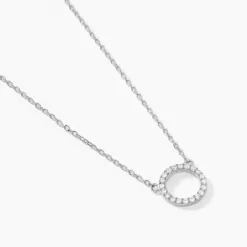 Histoire d'Or Collier Lim De Zirconium or blanc oxyde Best