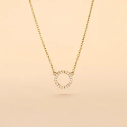 Histoire d'Or Collier Lim De Zirconium or jaune oxyde Online