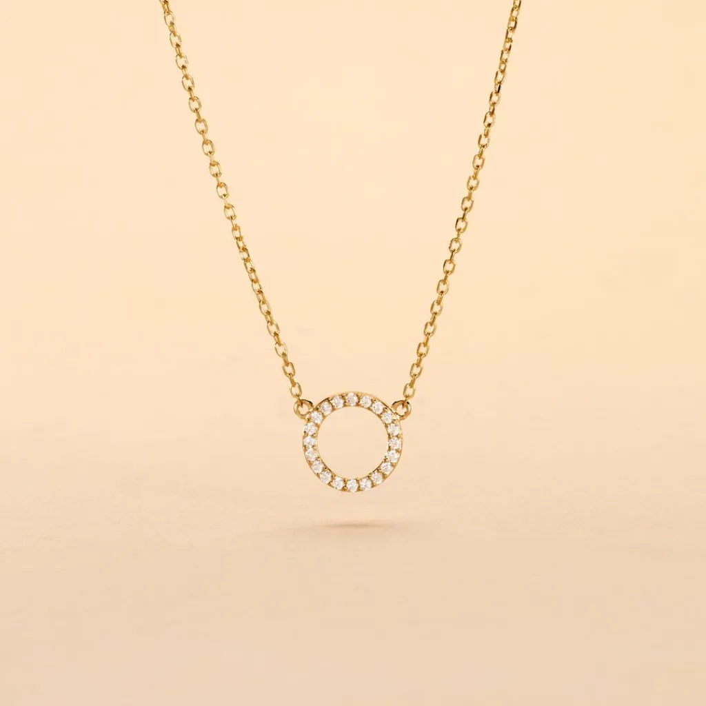 Histoire d'Or Collier Lim De Zirconium or jaune oxyde Online