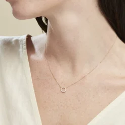 Histoire d'Or Collier Lim De Zirconium or jaune oxyde Online