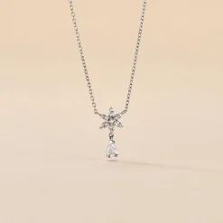 Histoire d'Or Collier Linas Argent Blanc Oxyde De Zirconium